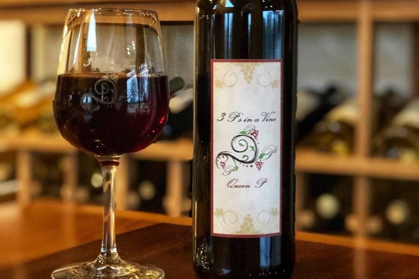 Wine Made From a Vineyards in Athens